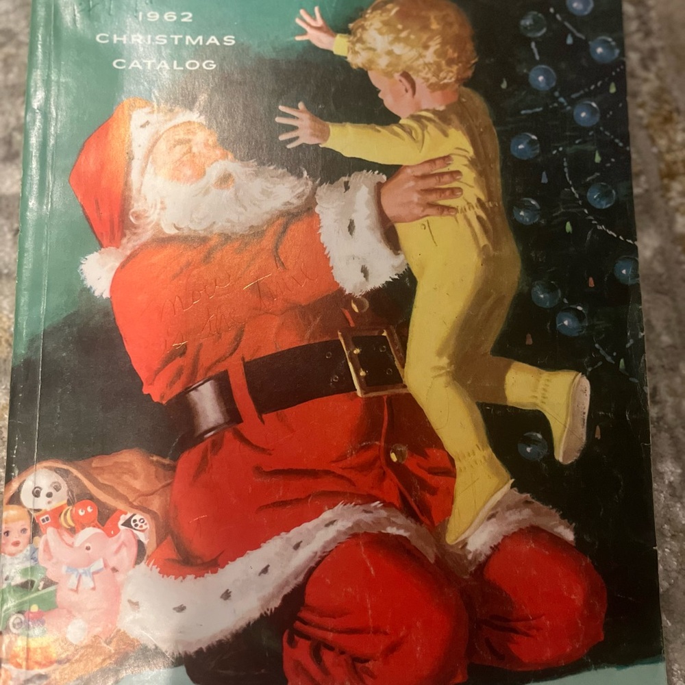 Vintage 1962 Montgomery Ward Christmas Catalog